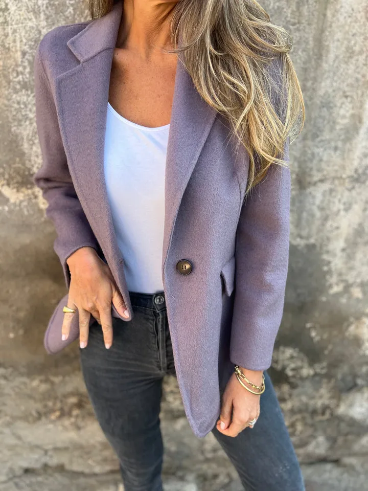 🔥NEW IN- 48% OFF- Women's Cotton Lapel Long Sleeve Casual Jacket