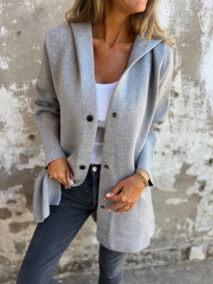 CLEARANCE SALEš„ Casual Single Breasted Hooded Jacket